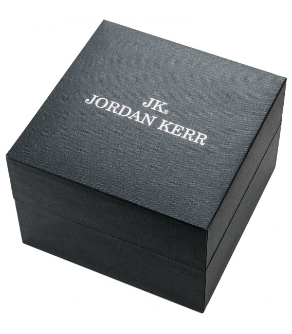 Pudełko Jordan Kerr srebrny napis