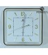 Zegar ścienny analogowy Perfect PW 165 biała tarcza