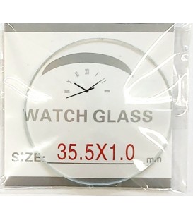 Szkła do zegarka  wypukłe 1,0 mm - cena za 10szt