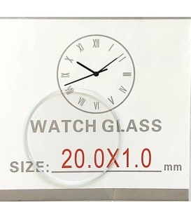 Szkła do zegarka 1,0 od 100 do 240mm cena za 10szt