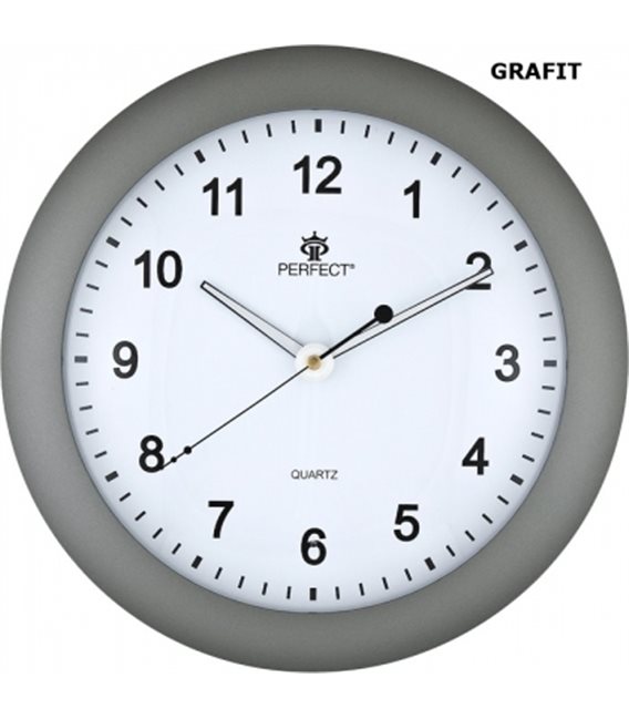 Zegar Ścienny Perfect PW 171 Grafitowy