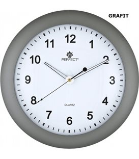 Zegar Ścienny Perfect PW 171 Grafitowy
