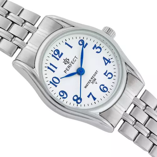Zegarek PERFECT R02-02 Silver Metal Damski 2