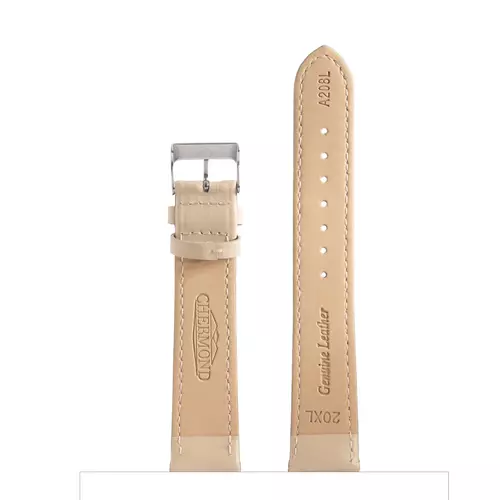 Pasek CHERMOND A208L KREMOWY 18MM 3