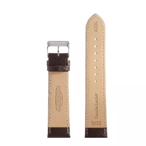 Pasek CHERMOND A208L BRĄZOWY 18MM 6
