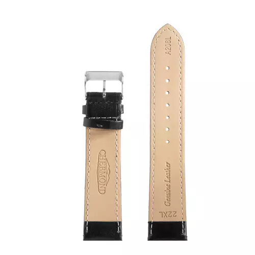 Pasek CHERMOND A208L CZARNY 20MM 6