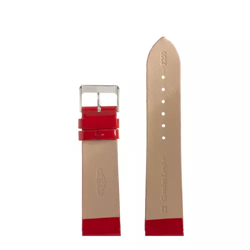 Pasek CHERMOND A209 CZERWONY 22MM 3