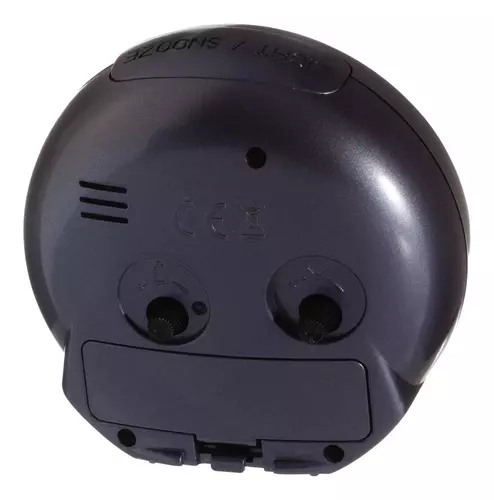 Budzik Kwarcowy PERFECT BB 08604 Czarny 3