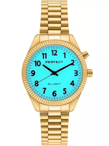 Zegarek PERFECT EL003S-03 GOLD Metal Standard Damski ILUMINATOR 2