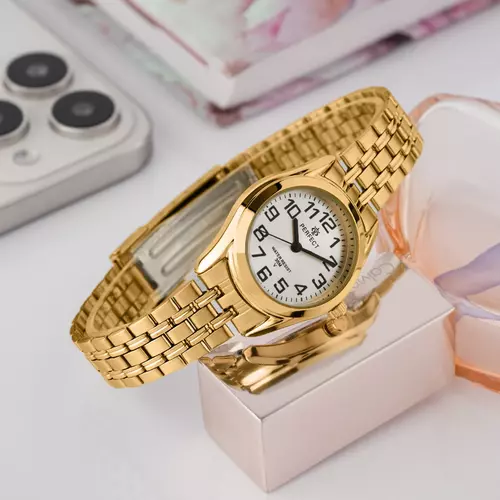 Zegarek PERFECT R01-12 Gold Metal  Damski 3