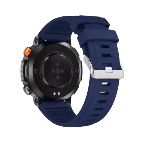 Smartwatch Hagen HB46 czarny pasek niebieski 13