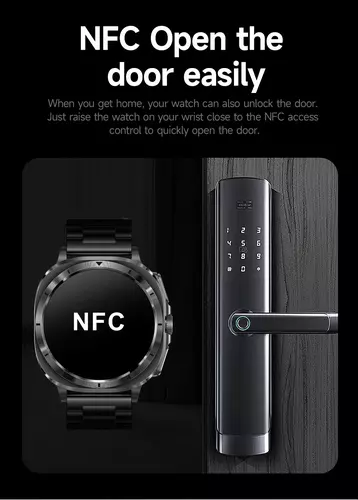 Smartwatch Hagen HB50 czarny bransoleta 9