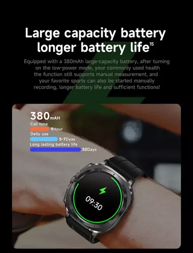 Smartwatch Hagen HB50 czarny bransoleta 12