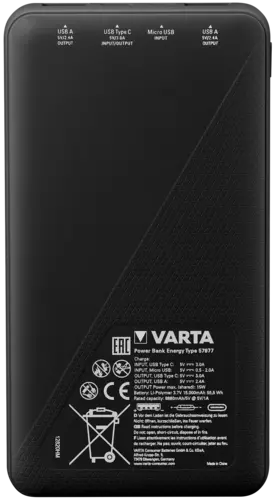 Powerbank Varta Energy 15000mah 3