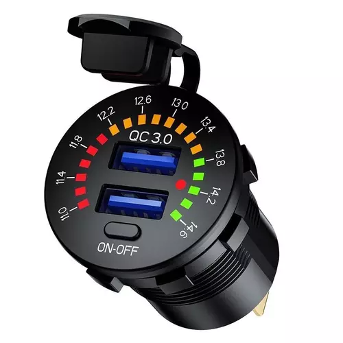 Motocyklowe gnizado eXtremestyle  2xUSB 2