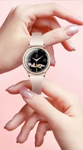 Smartwatch Hagen HB38 SREBRNY PASEK BIAŁY 6