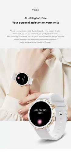 Smartwatch Hagen HB11 BIAŁO ZŁOTY 6