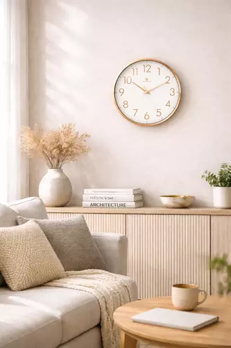Zegar Kwarcowy Perfect AN140074 Rosegold Ø 31 3