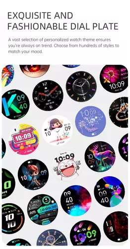 Smartwatch Hagen HB37 srebrny szary silikon 8