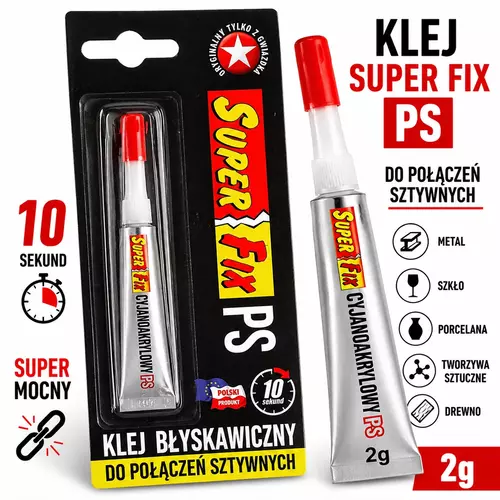 Klej SUPER FIX cyjanoakrylowy PS 3