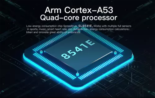 Smartwatch Hagen HK4 Android+sim czarny czarny silikon 13