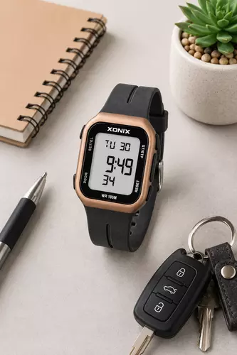Zegarek XONIX ZAA 005 z funkcją krokomierza i pomiaru temperatury 5