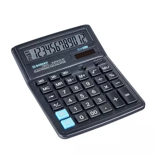 Kalkulator Donau Tech K-DT4121 czarny 3