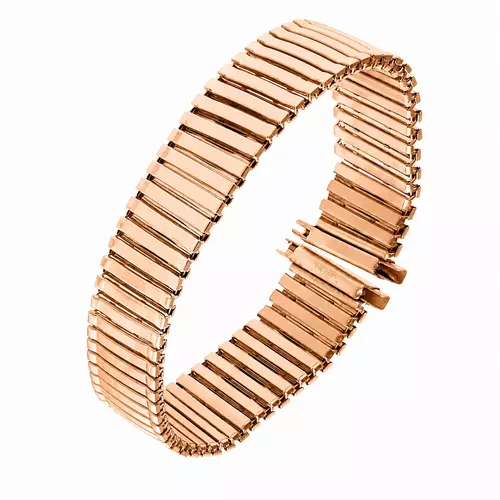 Bransoleta rozciągana "M" ROSEGOLD 106 DAMSKA 2