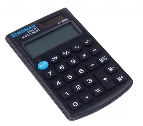 Kalkulator Donau Tech K-DT2082 czarny 3
