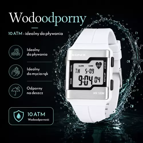 Zegarek XONIX HRM1 001 Z FUNKCJĄ PULSOMETRU 5