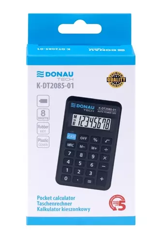 Kalkulator Donau Tech K-DT2085 czarny 3