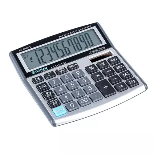 Kalkulator Donau Tech K-DT4101 srebrny 3