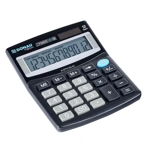 Kalkulator Donau Tech K-DT4124 czarny 3
