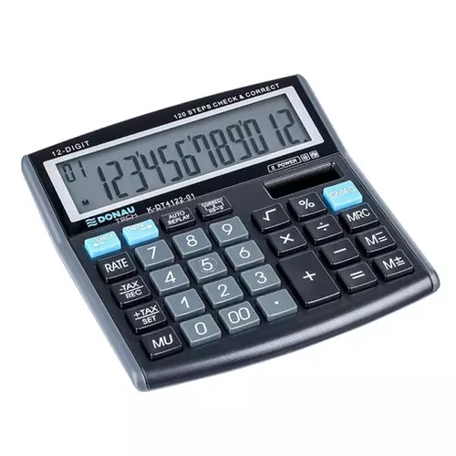 Kalkulator Donau Tech K-DT4122 czarny 3