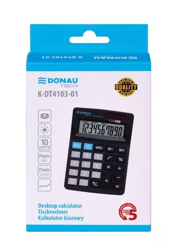 Kalkulator Donau Tech K-DT4103 czarny 2