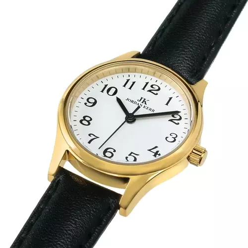 Zegarek Jordan Kerr C4009 stalowy  GOLD pasek 2