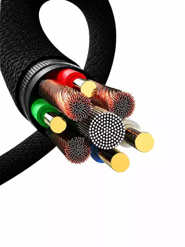 Kabel eXtremestyle Nylo C-C 65W 1m czarny 2
