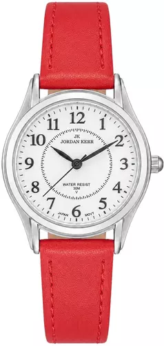 Zegarek JORDAN KERR LL012-04 IPS STANDARD PASEK CZERWONY 2