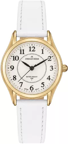 Zegarek JORDAN KERR LL012-08 IPG STANDARD PASEK BIAŁY 2