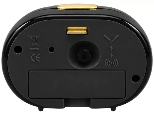 Budzik Kwarcowy Perfect BB 880 CZARNY 3