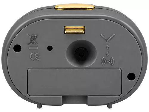 Budzik Kwarcowy Perfect BB 880 GRAFITOWY 4