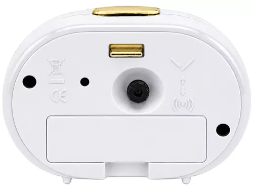 Budzik Kwarcowy Perfect BB 880 BIAŁY 3