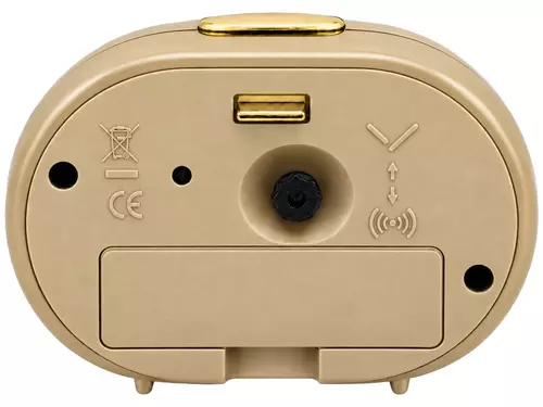 Budzik Kwarcowy Perfect BB 880 ZŁOTY 3