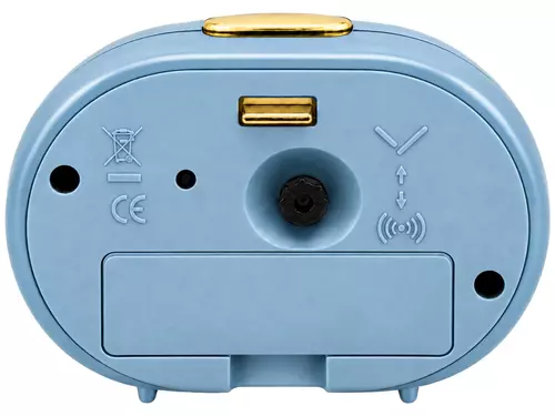 Budzik Kwarcowy Perfect BB 880 NIEBIESKI 3