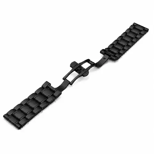 Bransoleta STANDART D 9 CZARNA  20mm 2