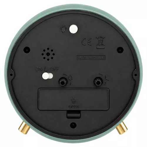 Budzik Kwarcowy PERFECT BB 11007 Zielony 3