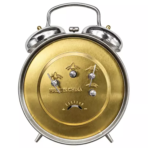 Budzik kwarcowy Perfect MTB 11501 silver 3