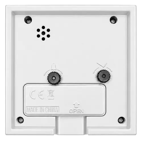 Budzik Kwarcowy PERFECT BB 08501 biały 3