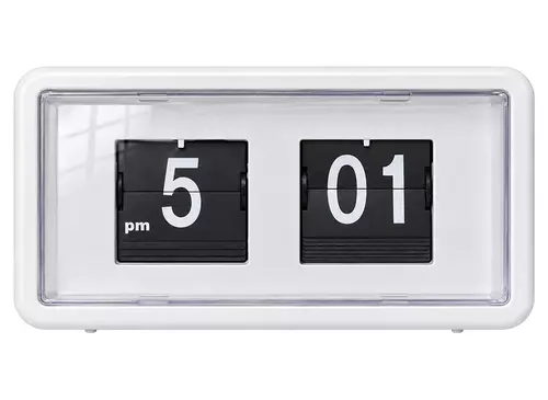 Budzik kwarcowy PF FC 17601 white 2