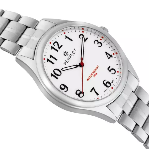 Zegarek Kwarcowy PERFECT R409D-02 Metal Standard Męski  2